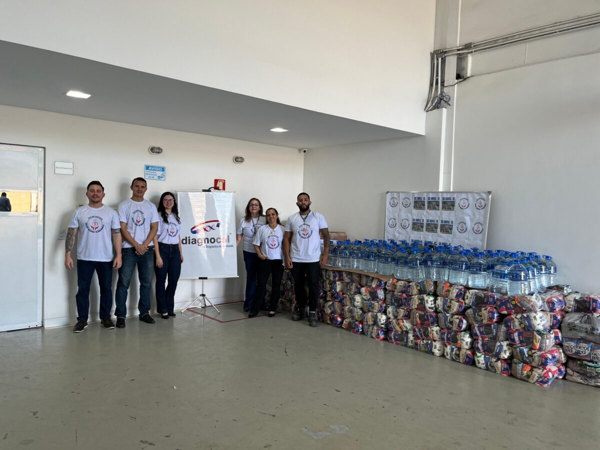 Grupo Voluntariado Diagnocel, Biocore e NE Armazenagem realiza ação social em solidariedade às vítimas das enchentes no Rio Grande do Sul